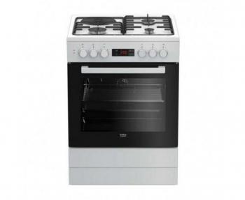 გაზქურა BEKO FSE 63320 DW Superia