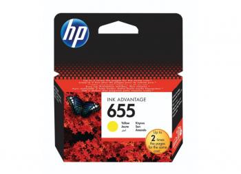 კარტრიჯი HP 655 Yellow Original Ink Advantage Cartridge (CZ112AE)
