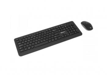 კლავიატურა SBOX Wireless Keyboard And Mouse Combo WKM-24 - Black/Grey