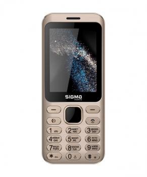 მობილური ტელეფონები SIGMA mobile X-style 33 Steel Gold