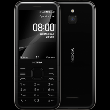 მობილური ტელეფონი NOKIA 8000 4G(TA-1303) BLACK