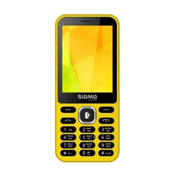 მობილური ტელეფონი SIGMA MOBILE-X-Style 31 Power Yellow