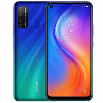 მობილური ტელეფონი TECNO SMARTPHONE TECNO SPARK 5 PRO (KD7) 4/128GB DUAL SIM SEABED BLUE