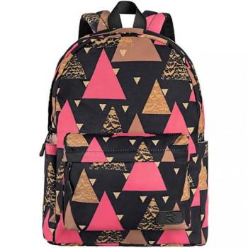 ნოუთბუქის ჩანთა 2E BPT6114BK 13″ Backpack, TeensPack Triangles, Black