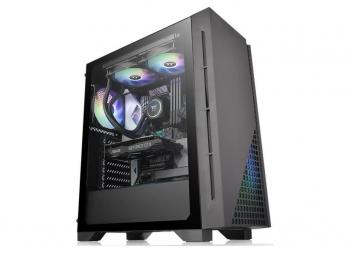 ქეისი Thermaltake H330 Tempered Glass Mid-Tower Chassis (CA-1R8-00M1WN-00)
