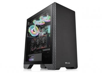 ქეისი Thermaltake Mid-Tower S300 Tempered Glass Mid-Tower (CA-1P5-00M1WN-00)